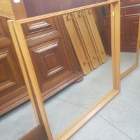 Огледало с дървена рамка , снимка 3 - Декорация за дома - 35283254