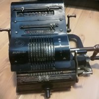 Стара сметачна машина калкулатор, снимка 7 - Антикварни и старинни предмети - 31570274