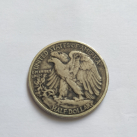 Сребърна Монета HALF DOLLAR 1936 , снимка 2 - Нумизматика и бонистика - 36400763