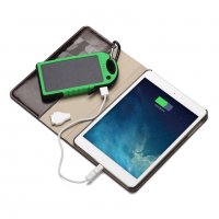 1109 Водоустойчива соларна външна батерия Power Bank 5000mAh, снимка 3 - Външни батерии - 30917667