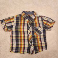 Бебешки комплект за момче 9/12м. ризи, дънки, елек, снимка 4 - Комплекти за бебе - 40420015
