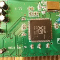 Звукова карта Yamaha XG SM724 PCI, снимка 6 - Други - 31941190