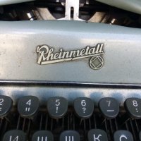 Пишеща машина Реинметал, снимка 1 - Антикварни и старинни предмети - 37899232