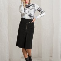Блуза с къдрички, снимка 6 - Блузи с дълъг ръкав и пуловери - 30451488