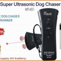 Нов качествен модел ултразвуков кучегон Double Dog Chaser и Dog Trainer + батерия!, снимка 1 - За кучета - 29142303