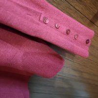 блуза бордо  с остро деколте  , снимка 2 - Блузи с дълъг ръкав и пуловери - 31916273