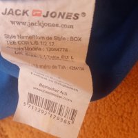 Оригинална Мъжка блуэа с дълъг ръкав JACK & JONES раэмер L , снимка 4 - Блузи - 33728441