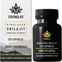 Капсули Shilajit 120 бр. 1000mg на порция, веган органичен хималайски, снимка 1 - Хранителни добавки - 44622406