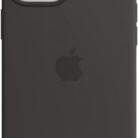 Apple iPhone 12 Pro Max MagSafe silicone Case black, снимка 2 - Калъфи, кейсове - 39442718