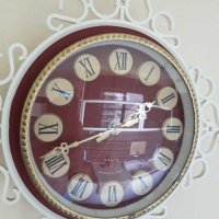 Стар стенен часовник -Янтар , снимка 15 - Антикварни и старинни предмети - 29668142