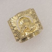 Мъжки златни пръстени  14К-585 , снимка 15 - Пръстени - 39545833