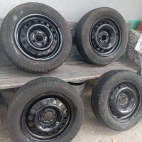 Зимни гуми с джанти 175/65/14 , снимка 1 - Гуми и джанти - 42248820
