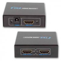 Двупосочен HDMI Сплитер, снимка 1 - Кабели и адаптери - 35108559