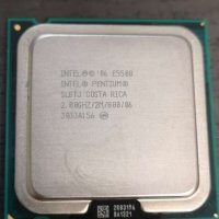 Процесор Intel Pentium E5500   s.775 , снимка 1 - Процесори - 42714750