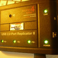 USB -PORT PORT REPLICATOR, снимка 2 - Мрежови адаптери - 34404753