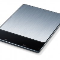 Везна, Beurer KS 34 XL kitchen scale; Stainless steel weighing surface; Magic LED; 15 kg / 1 g, снимка 2 - Електронни везни - 38423743