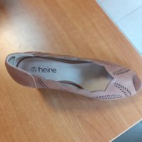 Нови немски обувки "HEINE"-естествена кожа 38 номер, снимка 4 - Дамски елегантни обувки - 38952701