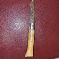 Стар оригинален  сгъваем  нож Опинел, снимка 1 - Ножове - 44201622