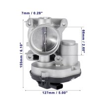 1556736 Дроселова клапа за Форд Ц макс - бензин , снимка 2 - Части - 39147165