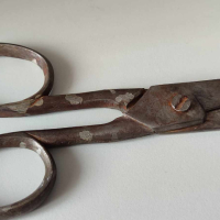 Стара шивашка ножица, снимка 7 - Антикварни и старинни предмети - 44526788