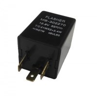 РЕЛЕ ЗА МИГАЧИ С 3 КРАЧЕТА 12V - 302270, снимка 1 - Аксесоари и консумативи - 44387735