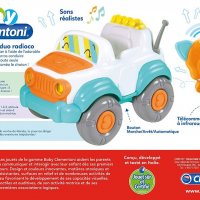 Clementoni - Auto & Roméo Le Duo 52514 Радио кола с дистанционно управление НОВА, снимка 3 - Електрически играчки - 34321845