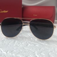 Cartier 2022 висок клас мъжки слънчеви очила унисекс, снимка 5 - Слънчеви и диоптрични очила - 37375466