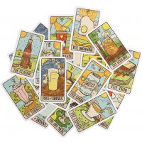 Чаровни и забавни таро карти: Golden Girls Tarot & Food Fortunes Tarot, снимка 8 - Карти за игра - 34167358