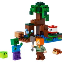 Конструктор LEGO® Minecraft™ 21240 - Приключение в блатото / 65 части, снимка 2 - Конструктори - 44322939