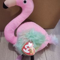 50 см Фламинго шарени крила плюшена играчка плюшено, снимка 2 - Плюшени играчки - 31154641