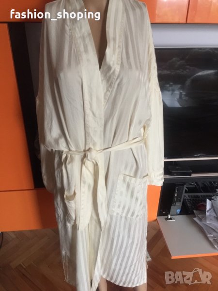 Копринен халат L-XL, снимка 1