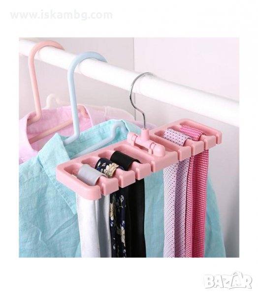 ЗАКАЧАЛКА - ОРГАНАЙЗЕР ЗА ШАЛОВЕ И КОЛАНИ - код 1955, снимка 1