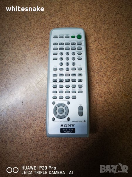 Sony RM-SV215D remote control for HiFi system (New) , снимка 1