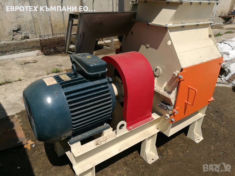 Чукова дробилка ЧД-1000 за ситно смилане на раздробен материал, снимка 1