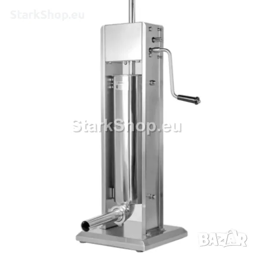 Професионална Пълначка с Две скорости и Редуктор за Месо от Неръждаема Стомана 7 литра, снимка 1