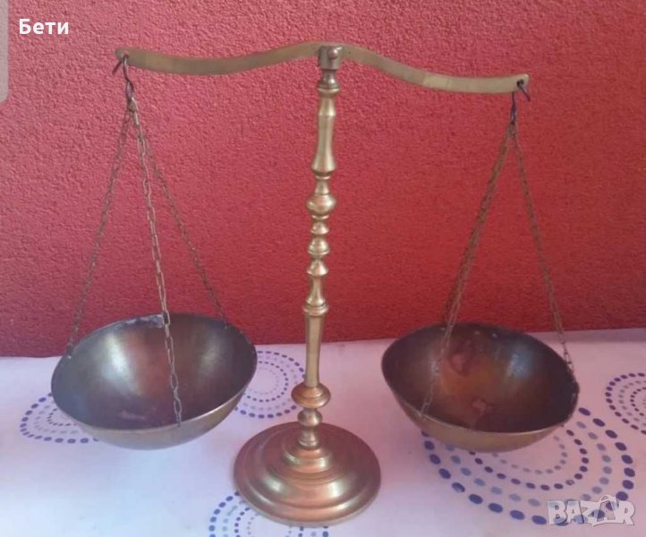 Старинна везна, снимка 1