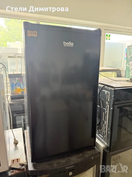 Хладилник /нов/черен мат, снимка 1