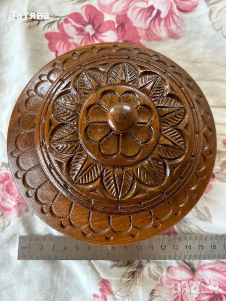 Кутии за бижута дърворезба, снимка 1