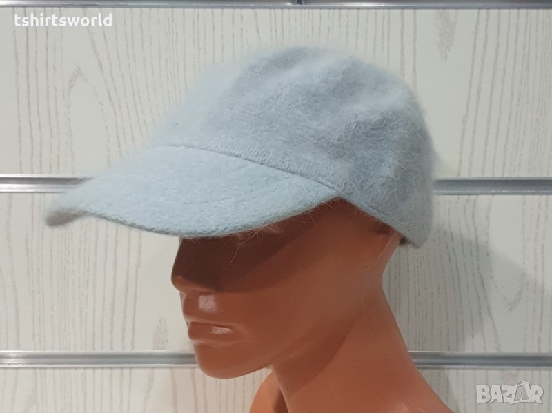 Нова дамска шапка с козирка Ангора, снимка 1