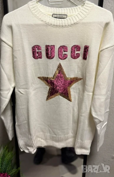 Пуловер с паиети gucci, снимка 1