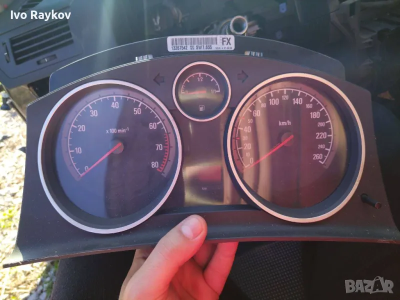 Километраж за Opel Zafira B Minivan (07.2005 - 14.2015) 1.6, 115 к.с., 13267542 , снимка 1