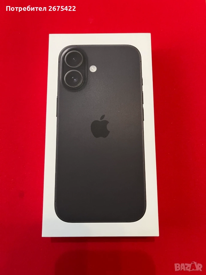 ЗАПЕЧАТАН iPhone 16 / Гаранция / Нов!, снимка 1