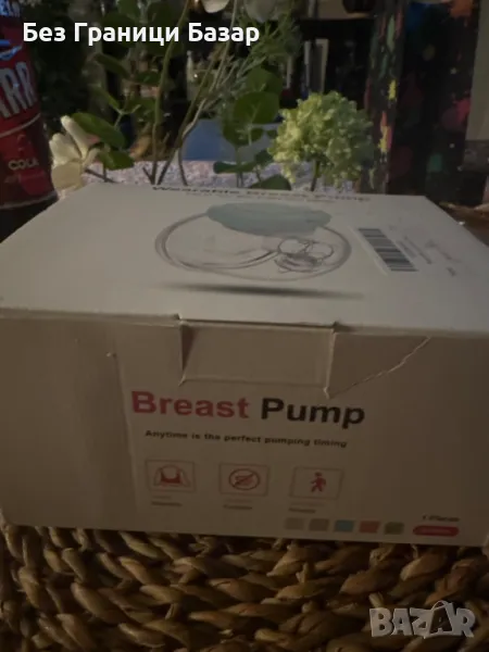 Нова Електрическа преносима Помпа за кърма гърди Кърмачки Майки Тиха и удобна, снимка 1