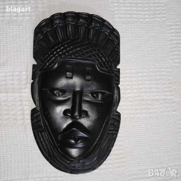 Маска абанос -Бенин, снимка 1