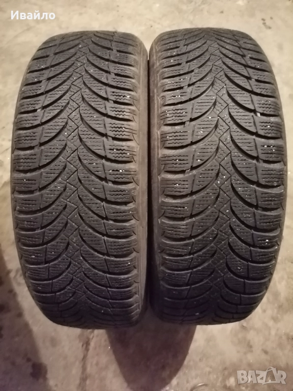Продавам 2 броя зимни гуми 195.60.16 на 1 сезон дот 2019 Nexen , снимка 1