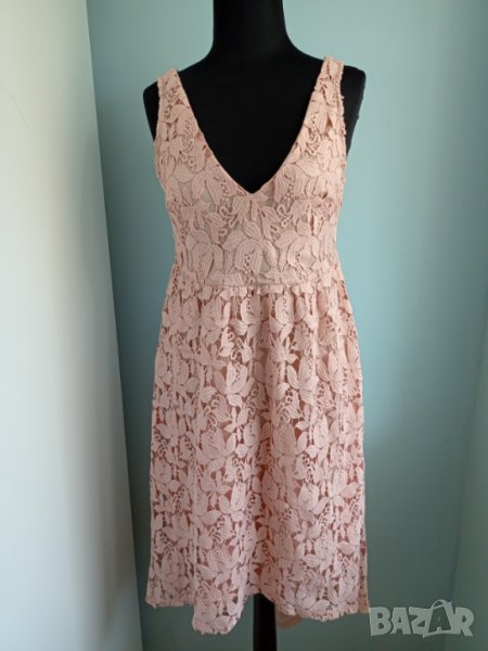 Дантелена рокля пепел от рози, Vila 36, снимка 1