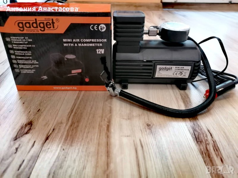 !ПРОМО ОФЕРТА!Авто Компресор с манометър 12 V ,10А, снимка 1