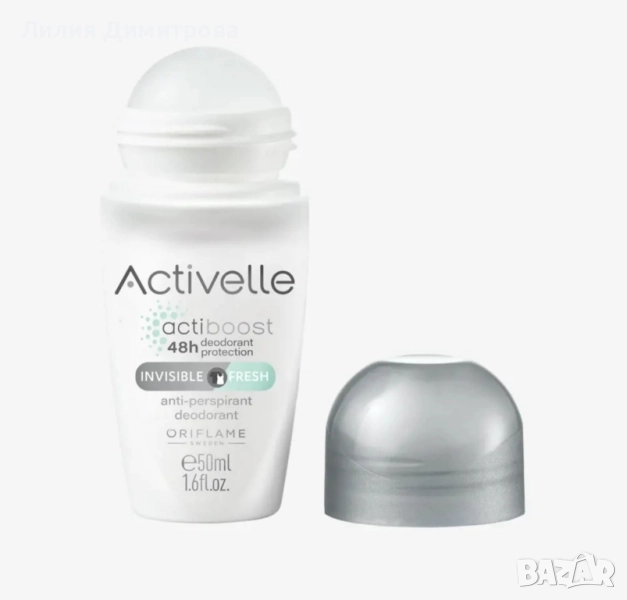 Рол-он против изпотяване Activelle Invisible Fresh - Oriflame - Орифлейм , снимка 1