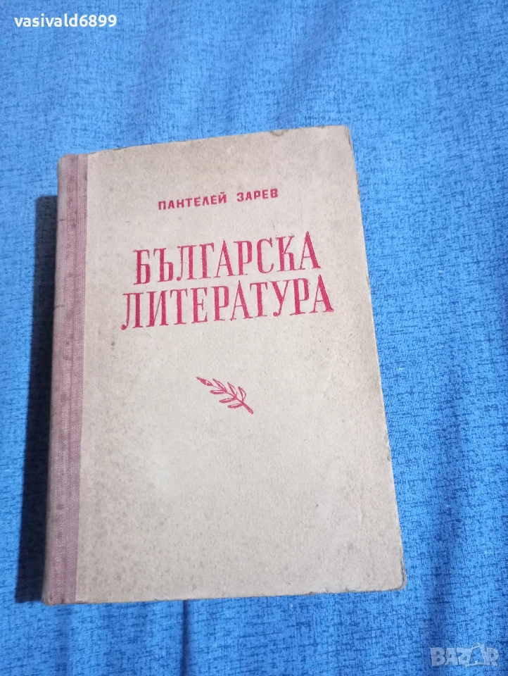 Пантелей Зарев - Българска литература , снимка 1
