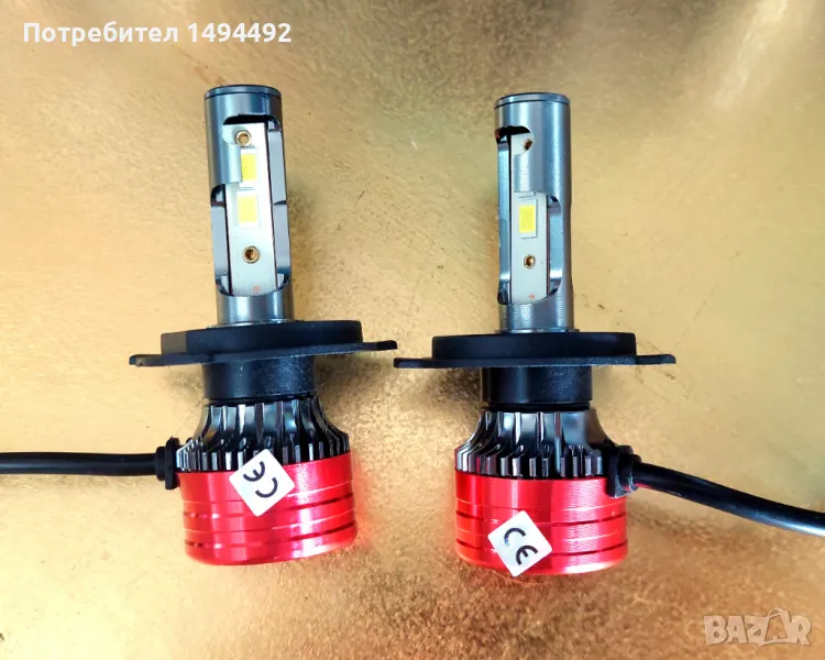 H4 Led автомобилни крушки, снимка 1
